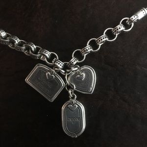 Brighton Jewelry - Brighton 3 charm Necklace SWEET IMAGINE.. Brighton Jewelry - Brighton 3 charm Necklace SWEET IMAGINE..